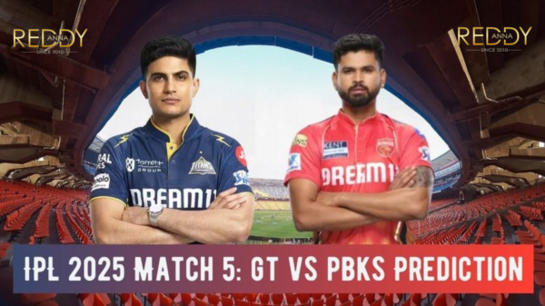 Read more about the article Gujarat Titans vs Punjab Kings Match Prediction on Reddy Anna Book
